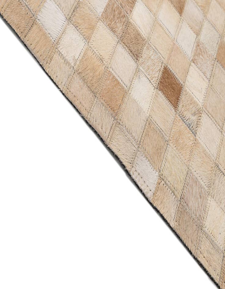 Detail image of  8' 2 x 9' 11 Cowhide - Patchwork Rug
