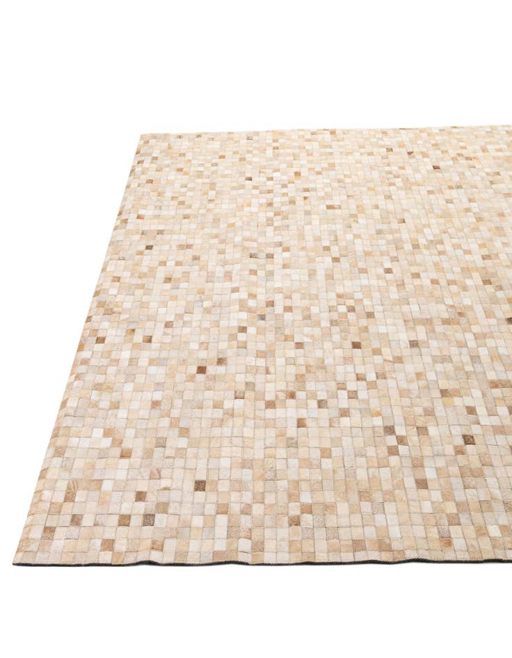 Detail image of  8' 2 x 9' 10 Cowhide - Patchwork Rug