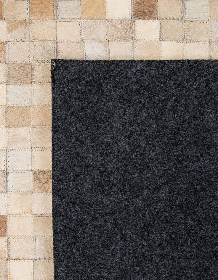 Detail image of 8' 1 x 10' Cowhide - Patchwork Rug