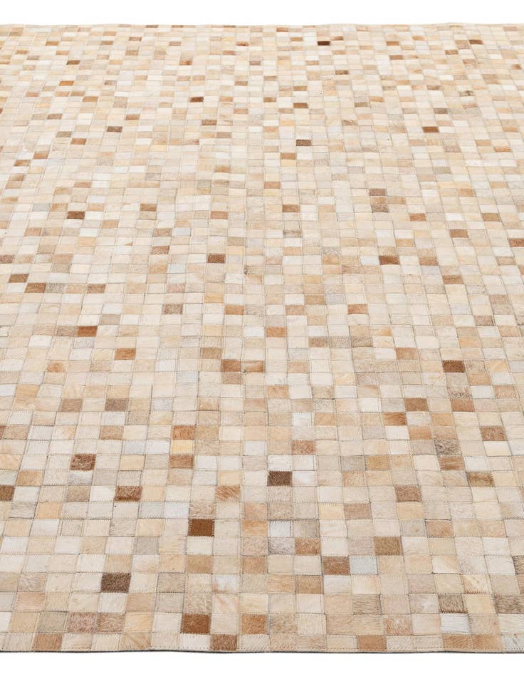 Detail image of  8' 1 x 9' 11 Cowhide - Patchwork Rug