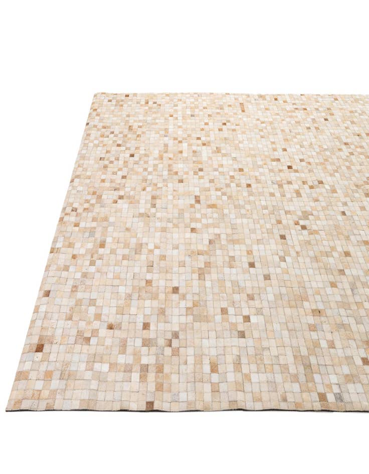 Detail image of  8' 1 x 10' Cowhide - Patchwork Rug