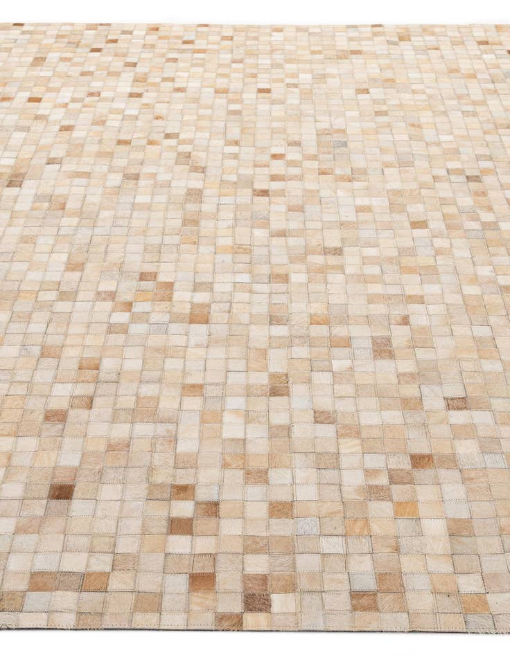 Detail image of  8' x 9' 10 Cowhide - Patchwork Rug