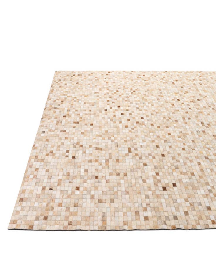 Detail image of  8' 1 x 10' Cowhide - Patchwork Rug