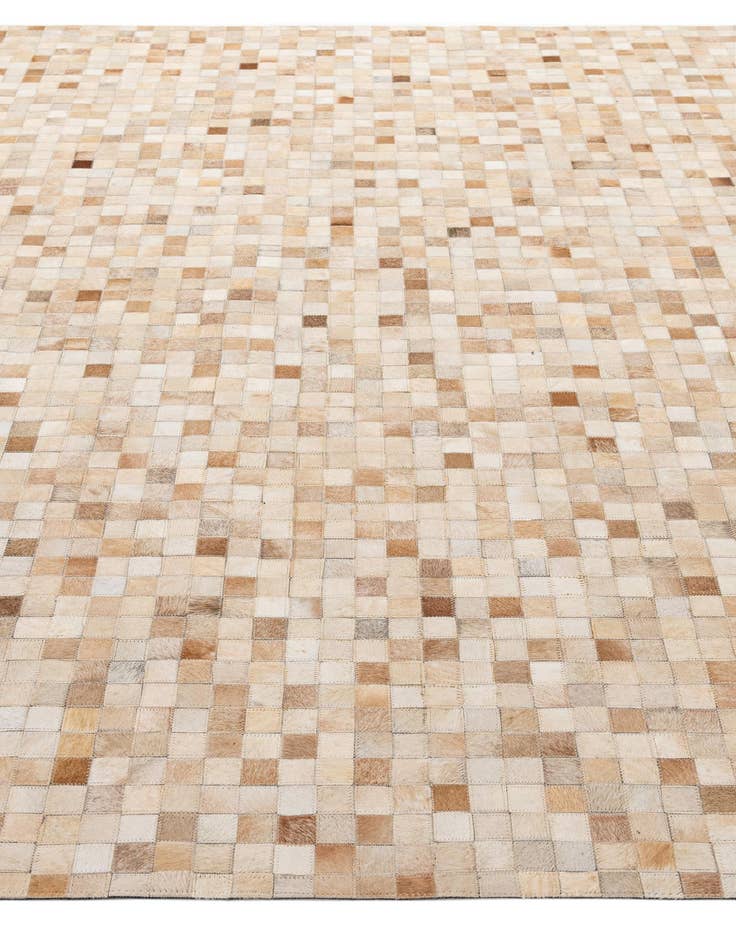 Detail image of  8' x 9' 11 Cowhide - Patchwork Rug