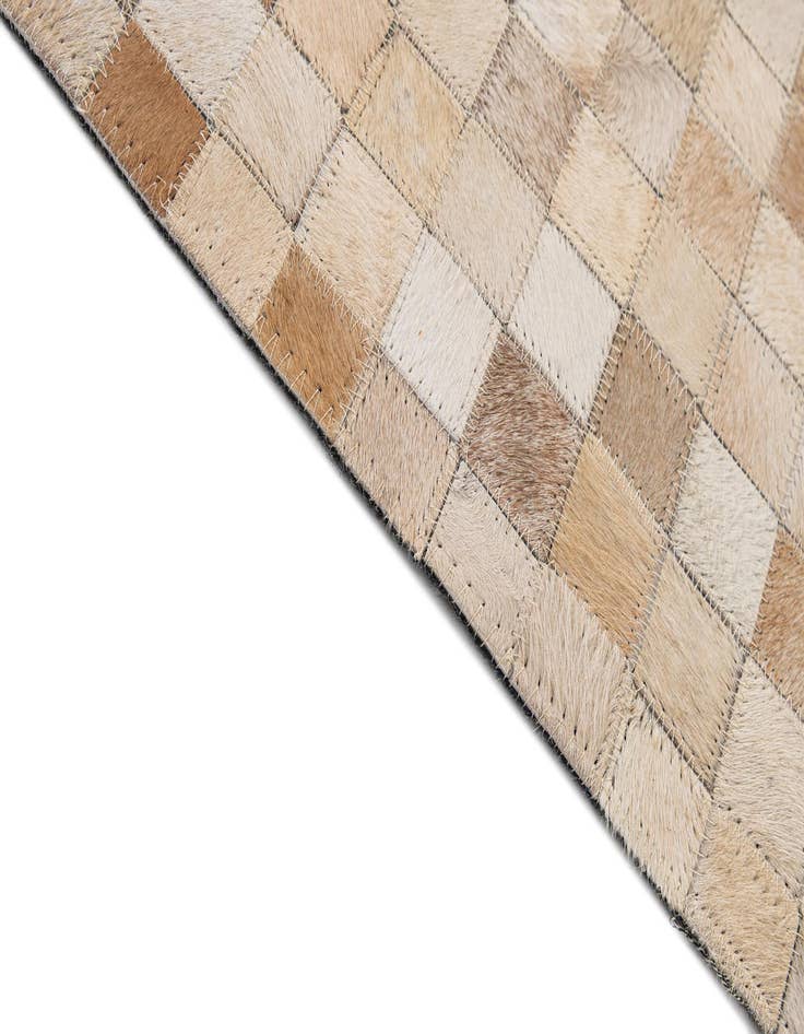 Detail image of  8' x 9' 11 Cowhide - Patchwork Rug