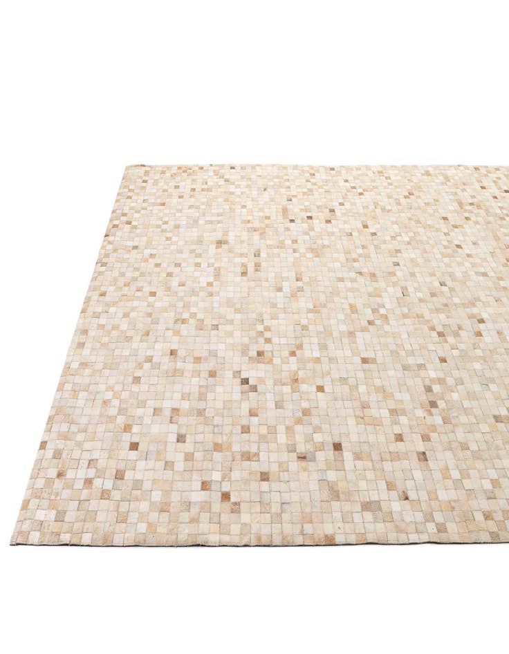 Detail image of  8' 1 x 10' Cowhide - Patchwork Rug