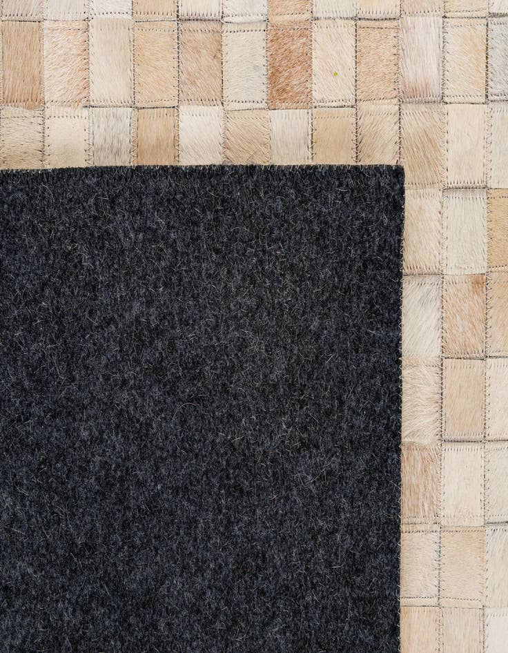 Detail image of  8' 1 x 10' Cowhide - Patchwork Rug