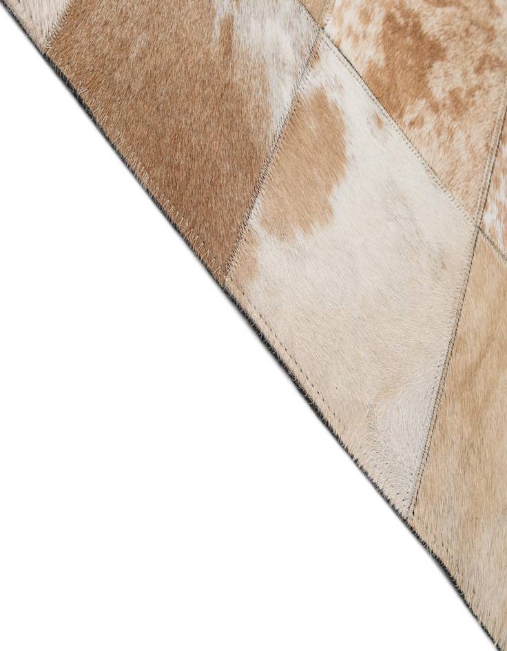 Detail image of  8' x 9' 11 Cowhide - Patchwork Rug