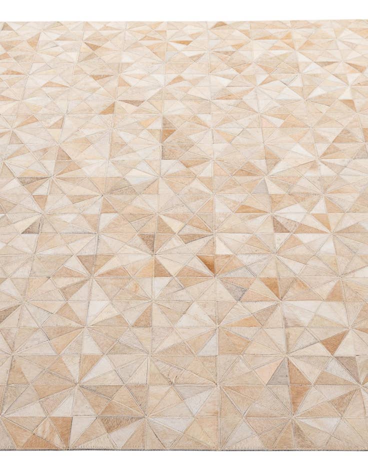 Detail image of  5' 9 x 7' 8 Cowhide - Patchwork Rug