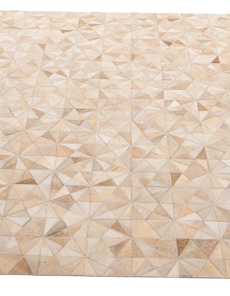 Detail image of  5' 9 x 7' 11 Cowhide - Patchwork Rug