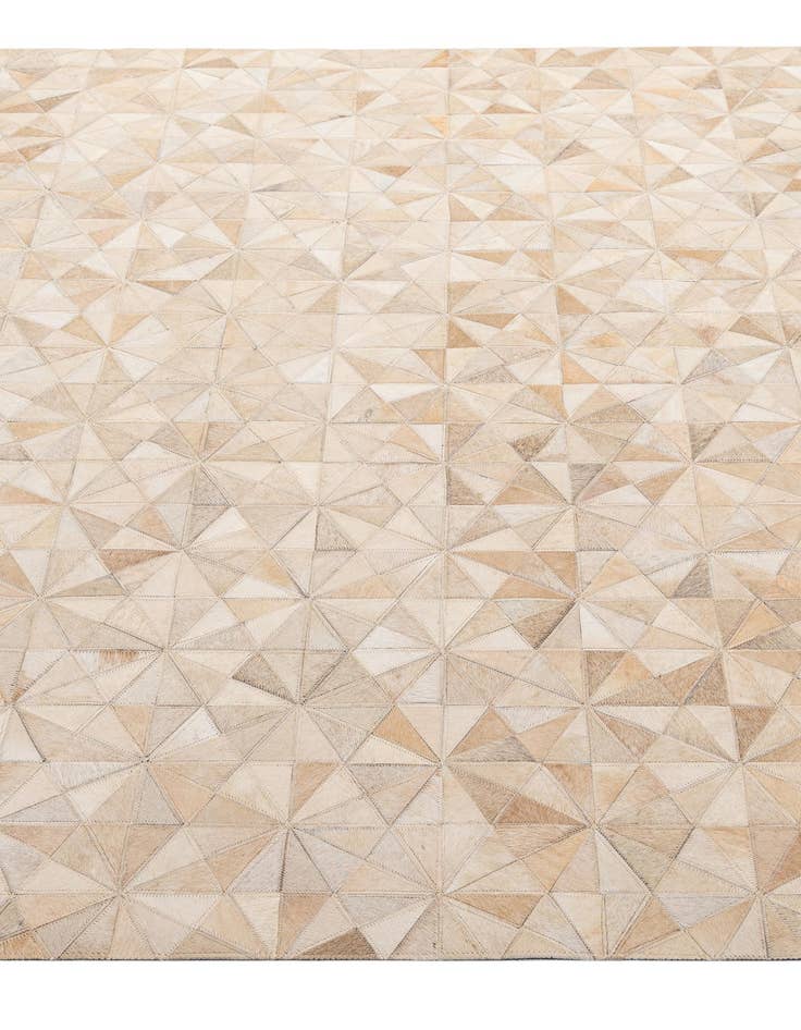 Detail image of  5' 9 x 7' 10 Cowhide - Patchwork Rug