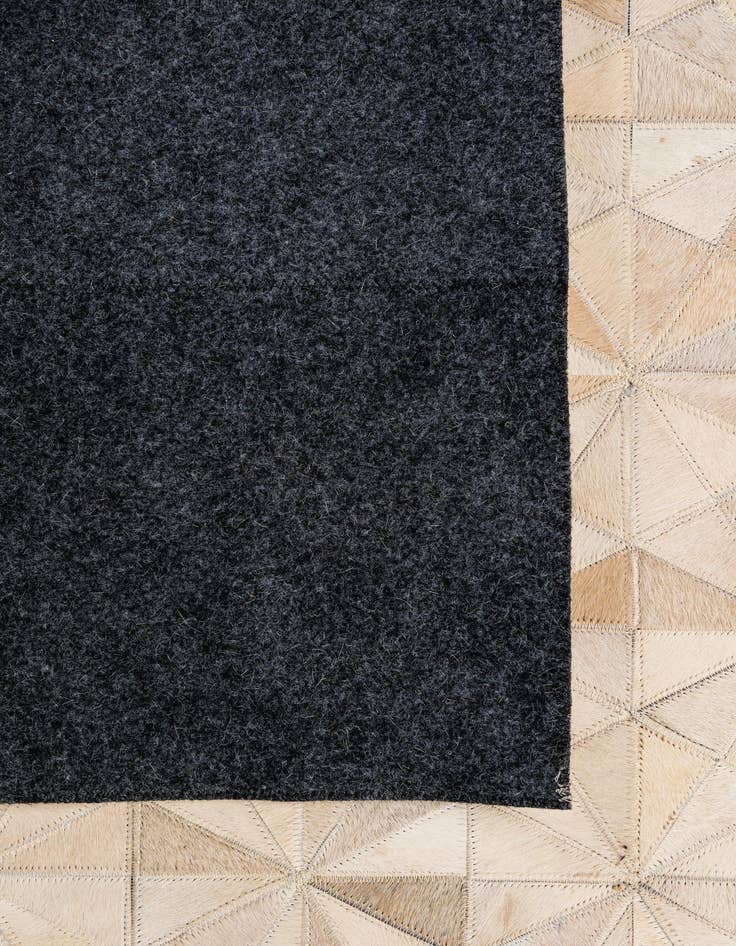 Detail image of  5' 9 x 7' 10 Cowhide - Patchwork Rug