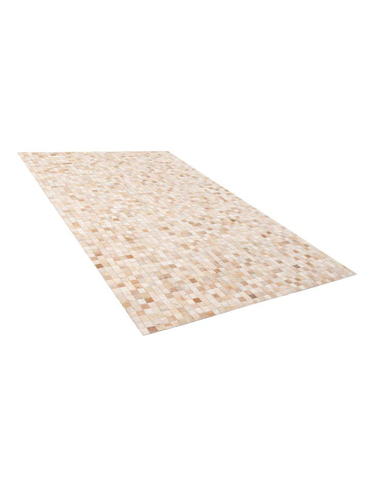 Detail image of  5' 1 x 8' 1 Cowhide - Patchwork Rug