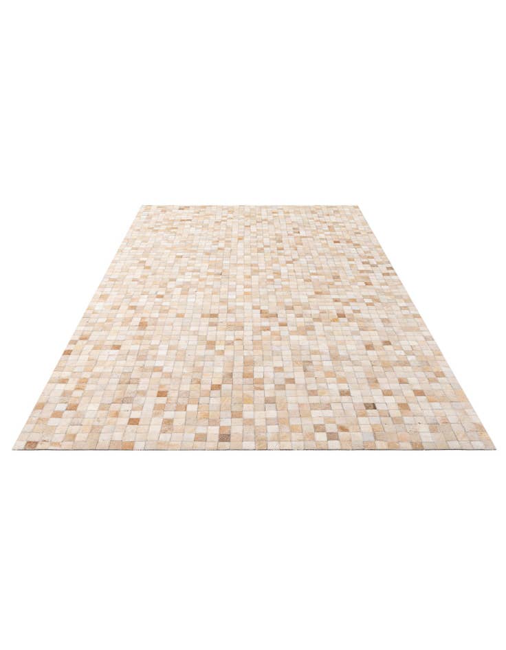 Detail image of  5' 1 x 8' 1 Cowhide - Patchwork Rug