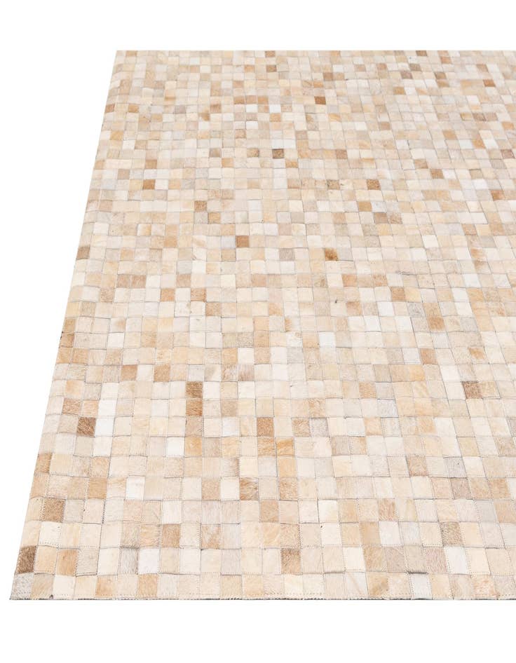 Detail image of  5' 1 x 8' 1 Cowhide - Patchwork Rug