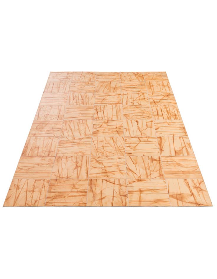 Detail image of  5' x 7' 11 Cowhide - Patchwork Rug