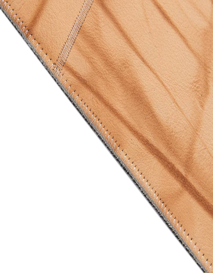 Detail image of  5' x 7' 11 Cowhide - Patchwork Rug