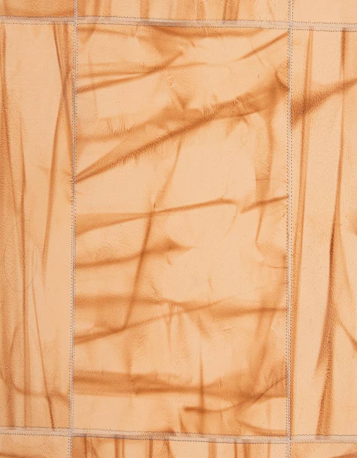 Detail image of  5' x 7' 11 Cowhide - Patchwork Rug