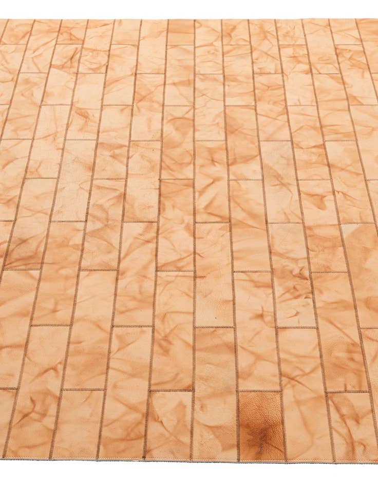 Detail image of  5' x 7' 11 Cowhide - Patchwork Rug