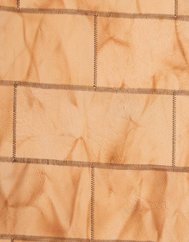 Detail image of  5' x 7' 11 Cowhide - Patchwork Rug