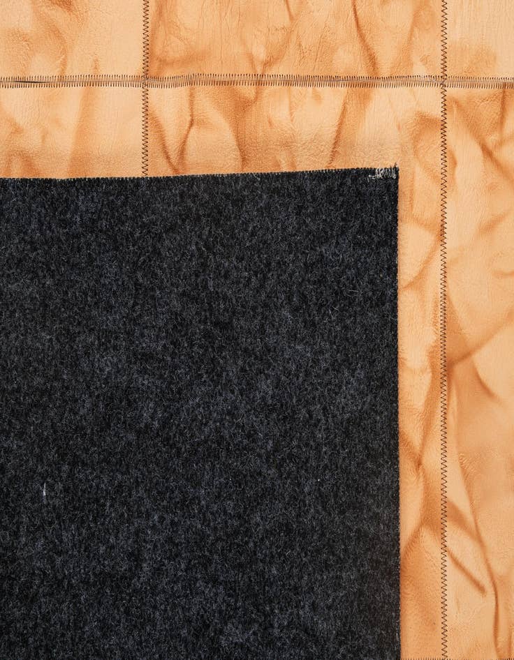 Detail image of  5' x 7' 11 Cowhide - Patchwork Rug