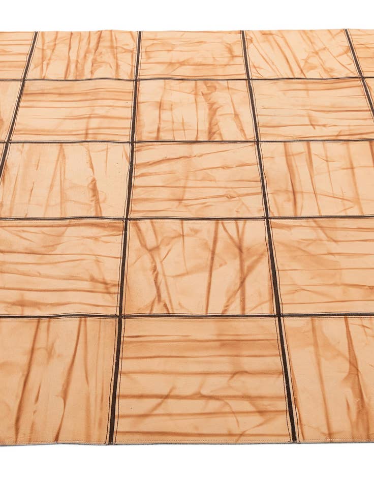 Detail image of  5' x 7' 11 Cowhide - Patchwork Rug