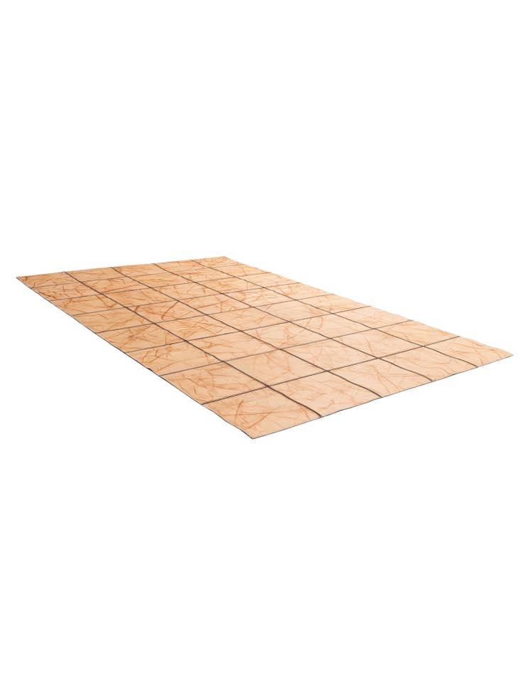 Detail image of  5' x 7' 11 Cowhide - Patchwork Rug