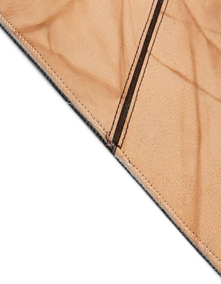 Detail image of  5' x 7' 11 Cowhide - Patchwork Rug