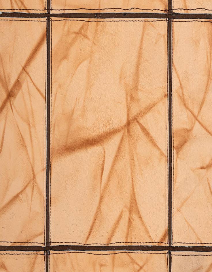 Detail image of  5' x 7' 11 Cowhide - Patchwork Rug