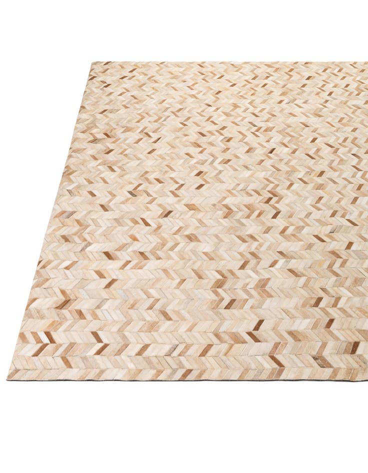 Detail image of  7' 11 x 10' 8 Cowhide - Patchwork Rug