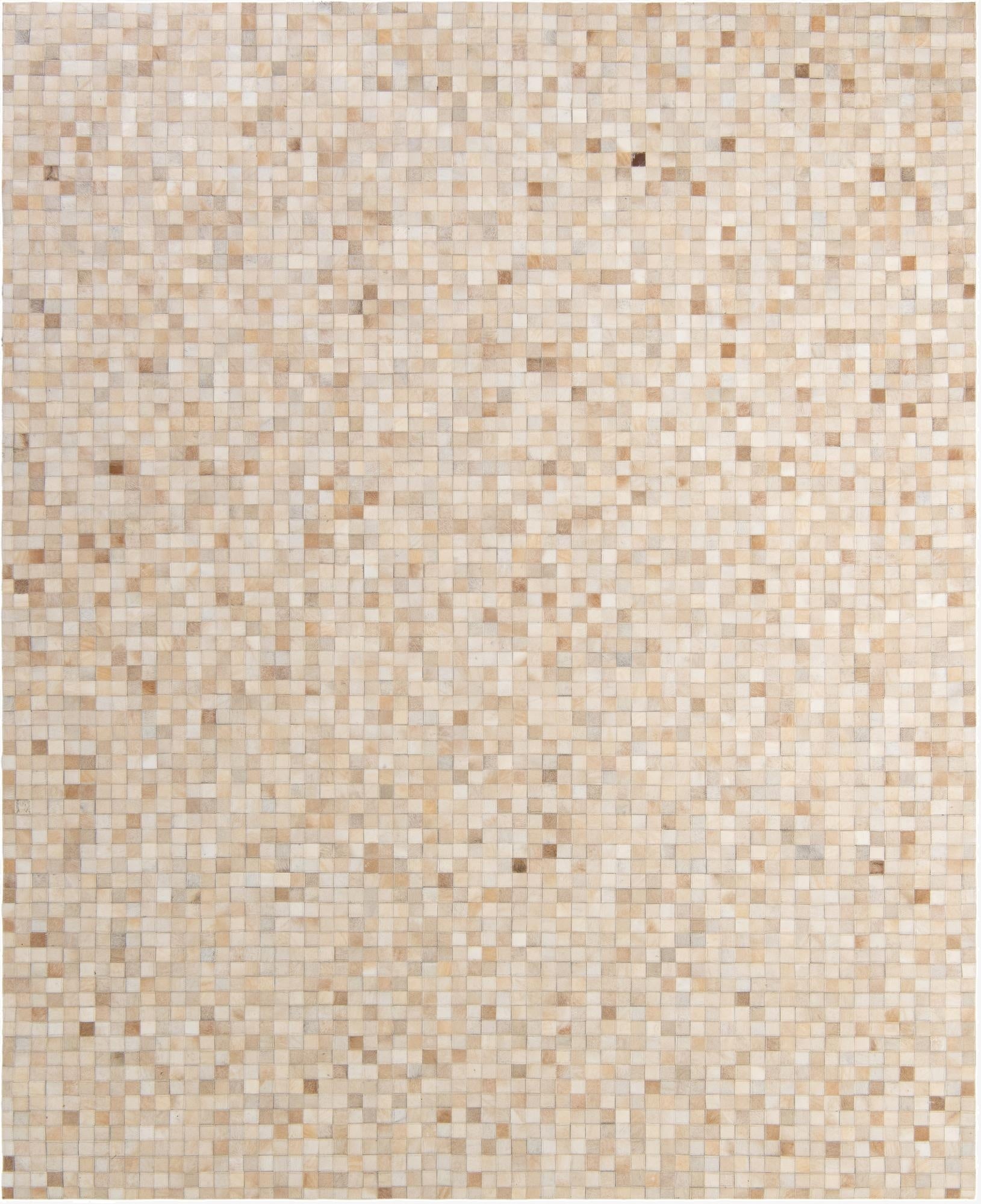  8' x 9' 10 Cowhide - Patchwork Rug