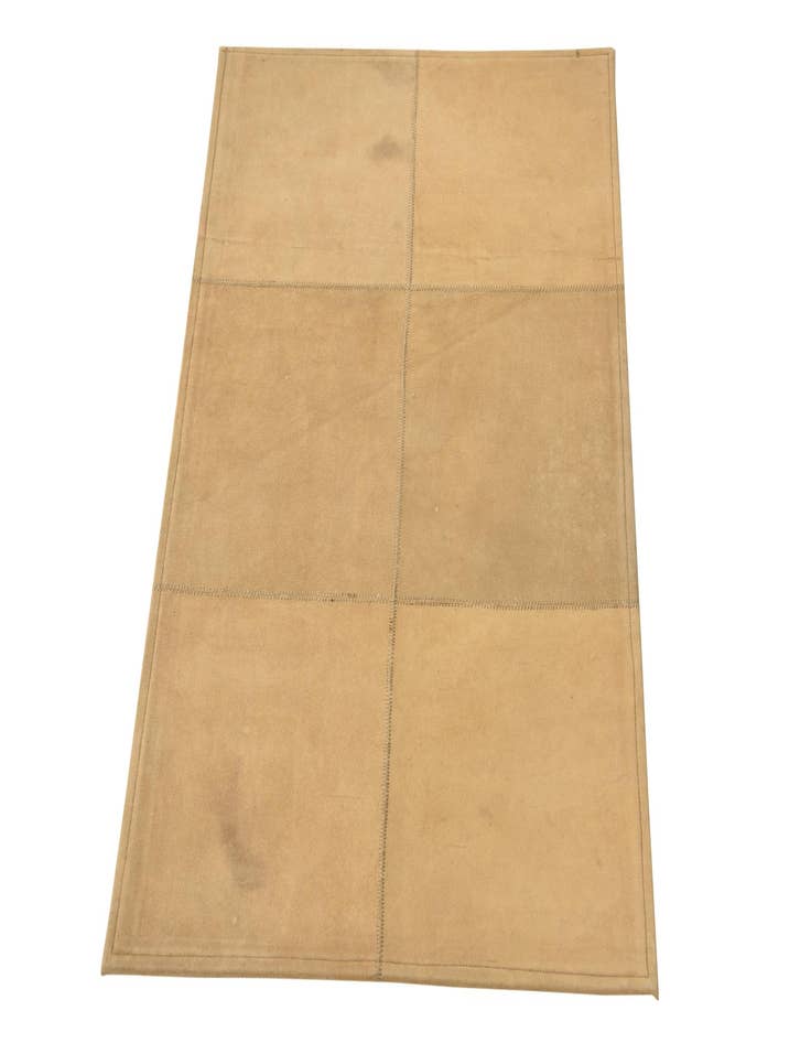 Detail image of  2' x 3' Cowhide Leather Rug