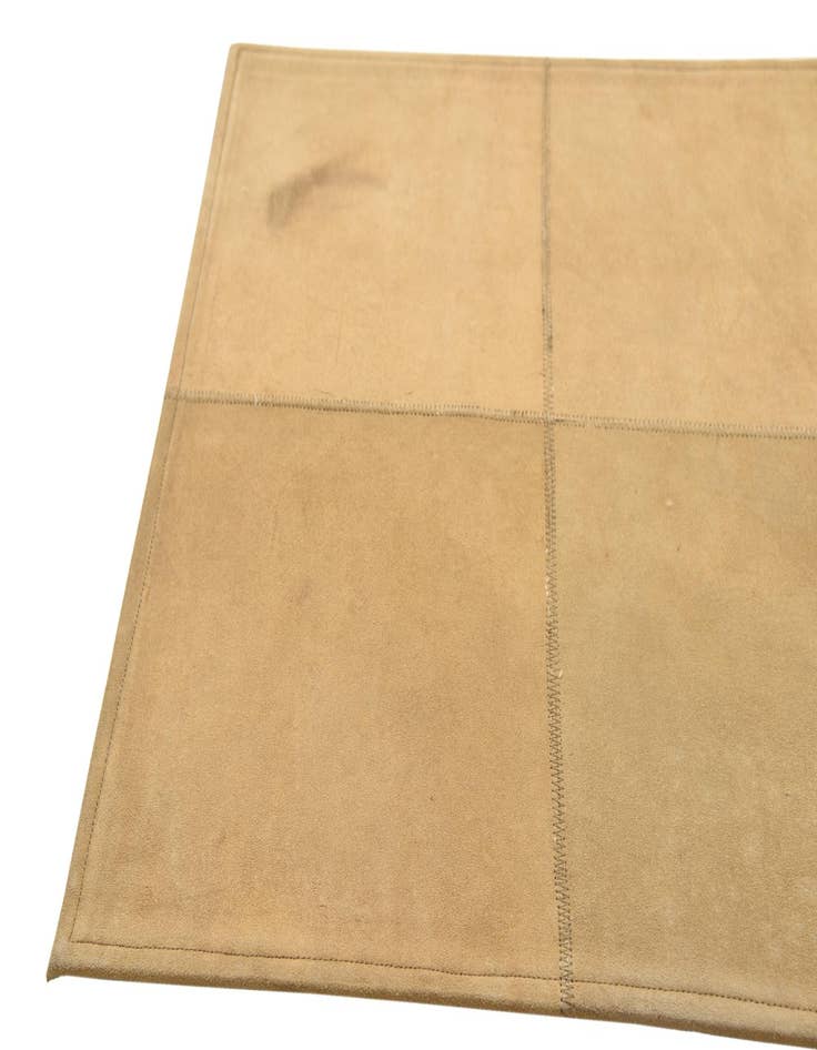 Detail image of  2' x 3' Cowhide Leather Rug