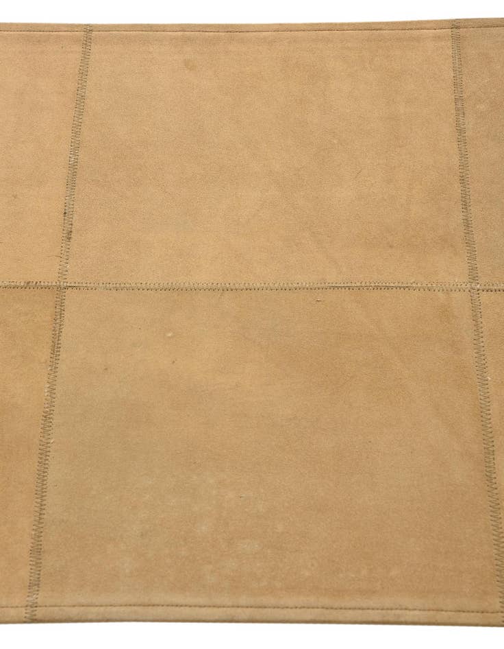 Detail image of  2' x 3' Cowhide Leather Rug