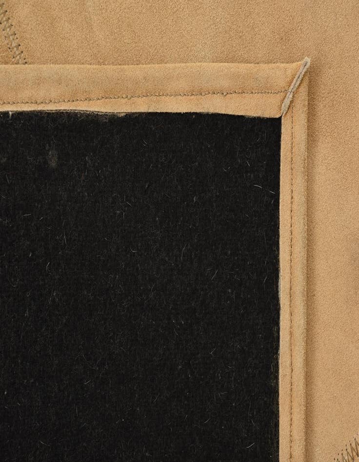 Detail image of  2' x 3' Cowhide Leather Rug