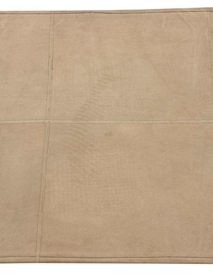 Detail image of  2' x 3' Cowhide Leather Rug