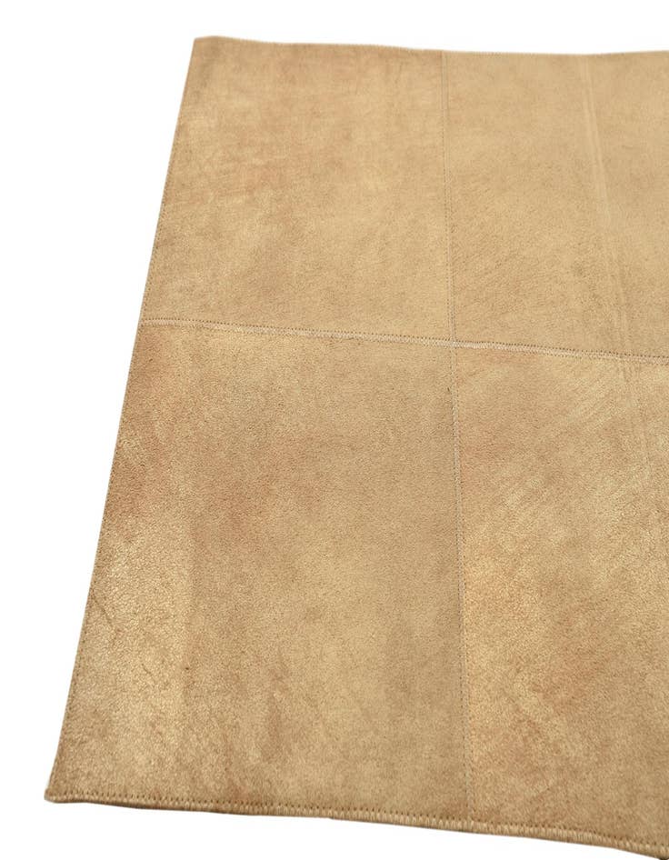 Detail image of  2' x 3' Cowhide Leather Rug