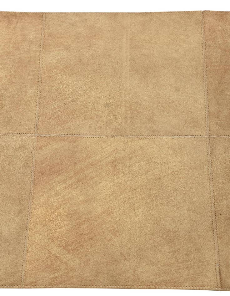 Detail image of  2' x 3' Cowhide Leather Rug