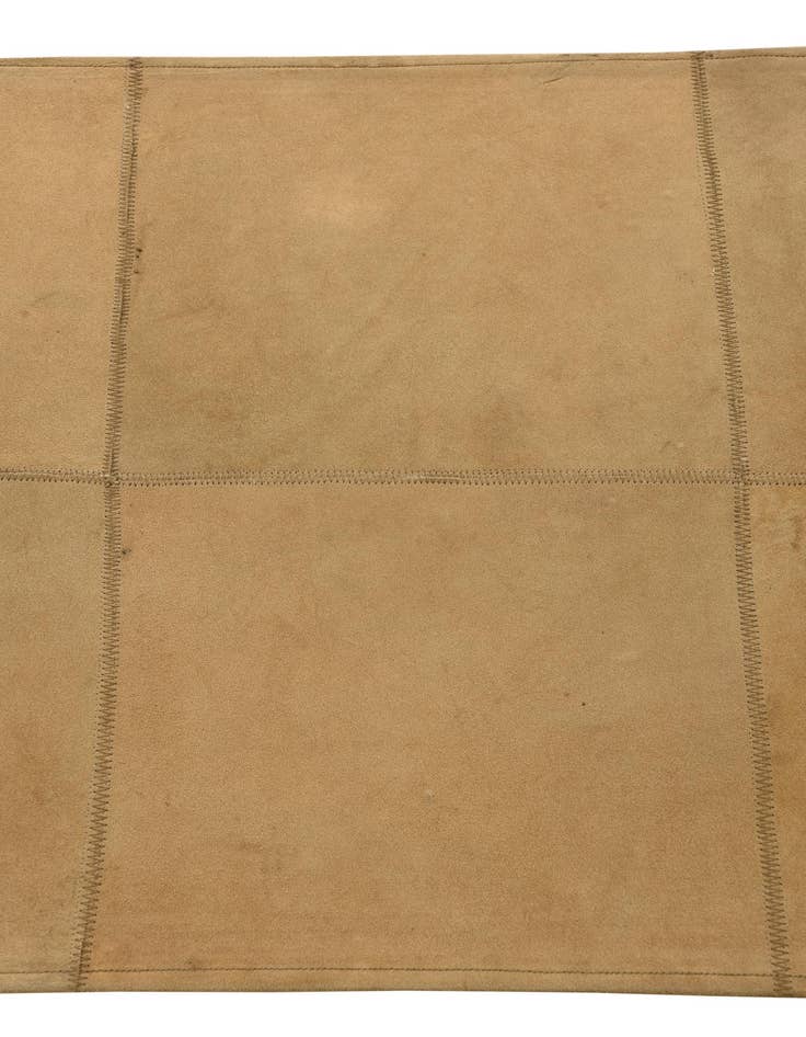 Detail image of  2' x 3' Cowhide Leather Rug