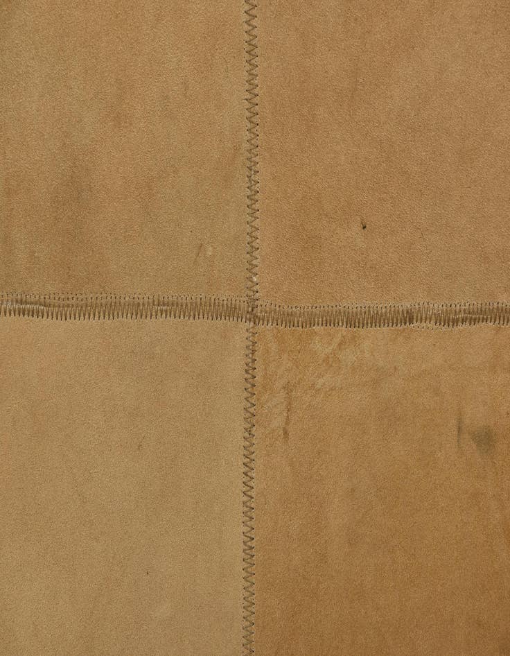 Detail image of  2' x 3' Cowhide Leather Rug
