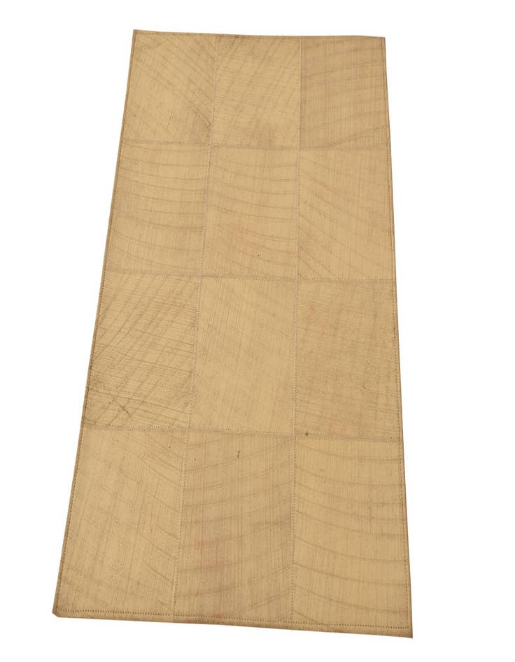 Detail image of  2' x 3' Cowhide Leather Rug