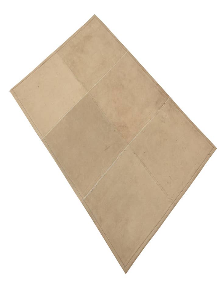 Detail image of  2' x 3' Cowhide Leather Rug