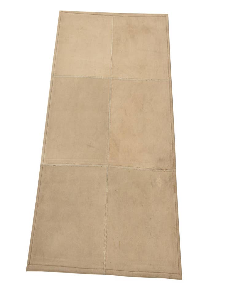 Detail image of  2' x 3' Cowhide Leather Rug