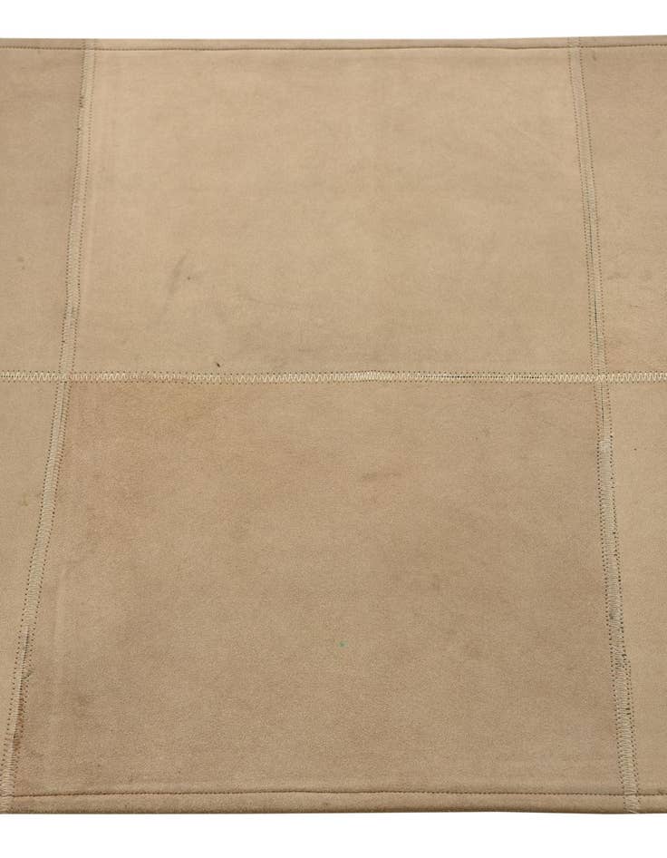 Detail image of  2' x 3' Cowhide Leather Rug