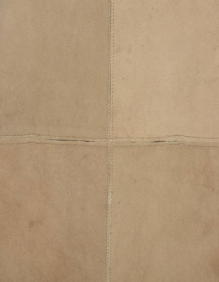 Detail image of  2' x 3' Cowhide Leather Rug