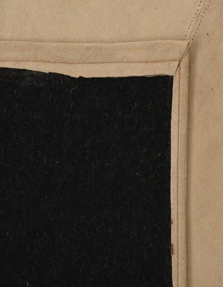 Detail image of  2' x 3' Cowhide Leather Rug