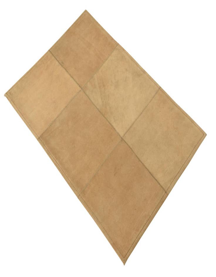 Detail image of  2' x 3' Cowhide Leather Rug