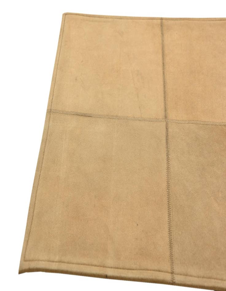 Detail image of  2' x 3' Cowhide Leather Rug