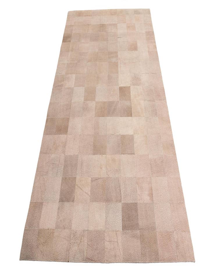 Detail image of  5' x 7' 10 Cowhide Leather Rug