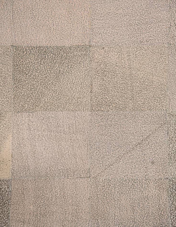 Detail image of  5' 2 x 7' 10 Cowhide Leather Rug